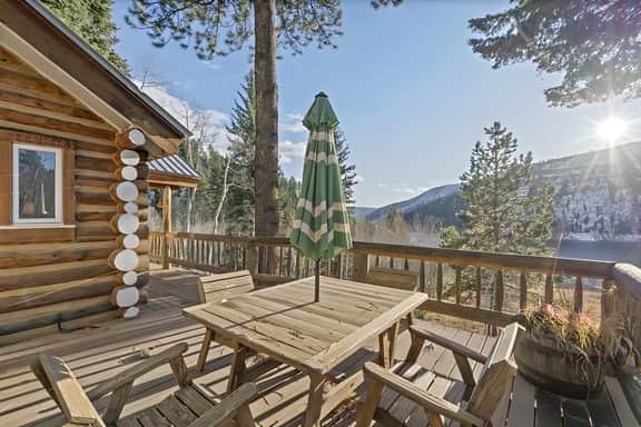 Lemon Lake Log Cabin