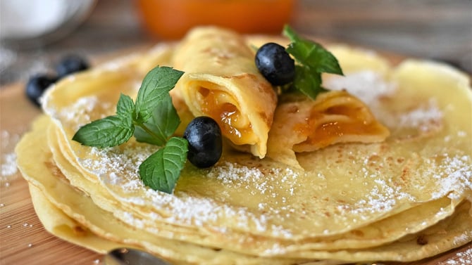 Authentic French Crepes At Michel's Corner Crepes